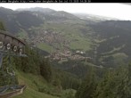 Archiv Foto Webcam Blick auf Oberammergau (Laber Bahn Bergstation) 13:00