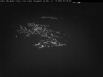 Archiv Foto Webcam Blick auf Oberammergau (Laber Bahn Bergstation) 23:00