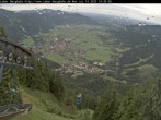 Archived image Webcam View of Oberammergau (Laber Bahn mountain station) 13:00