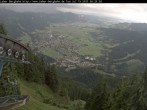 Archiv Foto Webcam Blick auf Oberammergau (Laber Bahn Bergstation) 07:00