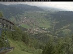 Archiv Foto Webcam Blick auf Oberammergau (Laber Bahn Bergstation) 09:00