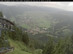Archiv Foto Webcam Blick auf Oberammergau (Laber Bahn Bergstation) 11:00