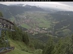 Archiv Foto Webcam Blick auf Oberammergau (Laber Bahn Bergstation) 07:00