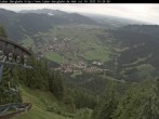 Archiv Foto Webcam Blick auf Oberammergau (Laber Bahn Bergstation) 09:00