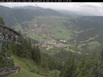 Archiv Foto Webcam Blick auf Oberammergau (Laber Bahn Bergstation) 11:00