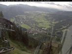 Archiv Foto Webcam Blick auf Oberammergau (Laber Bahn Bergstation) 17:00
