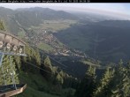 Archiv Foto Webcam Blick auf Oberammergau (Laber Bahn Bergstation) 06:00