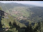 Archiv Foto Webcam Blick auf Oberammergau (Laber Bahn Bergstation) 07:00