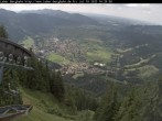 Archiv Foto Webcam Blick auf Oberammergau (Laber Bahn Bergstation) 15:00