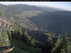Archiv Foto Webcam Blick auf Oberammergau (Laber Bahn Bergstation) 06:00