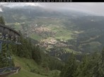 Archiv Foto Webcam Blick auf Oberammergau (Laber Bahn Bergstation) 07:00