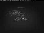 Archiv Foto Webcam Blick auf Oberammergau (Laber Bahn Bergstation) 01:00
