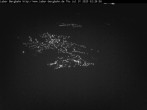Archiv Foto Webcam Blick auf Oberammergau (Laber Bahn Bergstation) 01:00