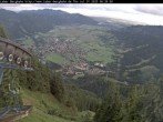 Archiv Foto Webcam Blick auf Oberammergau (Laber Bahn Bergstation) 05:00