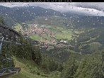 Archiv Foto Webcam Blick auf Oberammergau (Laber Bahn Bergstation) 13:00