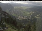 Archiv Foto Webcam Blick auf Oberammergau (Laber Bahn Bergstation) 17:00
