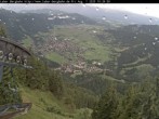 Archiv Foto Webcam Blick auf Oberammergau (Laber Bahn Bergstation) 09:00