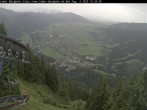 Archiv Foto Webcam Blick auf Oberammergau (Laber Bahn Bergstation) 09:00