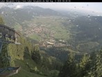 Archiv Foto Webcam Blick auf Oberammergau (Laber Bahn Bergstation) 07:00