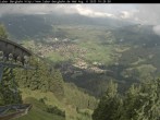 Archiv Foto Webcam Blick auf Oberammergau (Laber Bahn Bergstation) 09:00