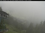 Archiv Foto Webcam Blick auf Oberammergau (Laber Bahn Bergstation) 11:00