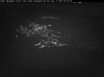 Archiv Foto Webcam Blick auf Oberammergau (Laber Bahn Bergstation) 23:00