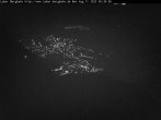 Archiv Foto Webcam Blick auf Oberammergau (Laber Bahn Bergstation) 23:00