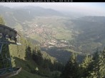 Archiv Foto Webcam Blick auf Oberammergau (Laber Bahn Bergstation) 07:00