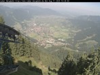 Archiv Foto Webcam Blick auf Oberammergau (Laber Bahn Bergstation) 09:00