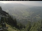 Archiv Foto Webcam Blick auf Oberammergau (Laber Bahn Bergstation) 15:00