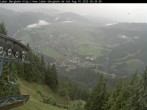 Archiv Foto Webcam Blick auf Oberammergau (Laber Bahn Bergstation) 07:00