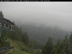 Archiv Foto Webcam Blick auf Oberammergau (Laber Bahn Bergstation) 06:00