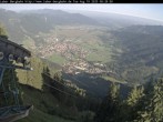 Archiv Foto Webcam Blick auf Oberammergau (Laber Bahn Bergstation) 07:00