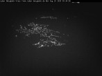 Archiv Foto Webcam Blick auf Oberammergau (Laber Bahn Bergstation) 23:00