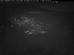 Archiv Foto Webcam Blick auf Oberammergau (Laber Bahn Bergstation) 23:00