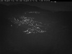 Archiv Foto Webcam Blick auf Oberammergau (Laber Bahn Bergstation) 01:00