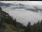 Archiv Foto Webcam Blick auf Oberammergau (Laber Bahn Bergstation) 05:00