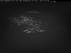 Archived image Webcam View of Oberammergau (Laber Bahn mountain station) 23:00