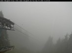 Archived image Webcam View of Oberammergau (Laber Bahn mountain station) 11:00