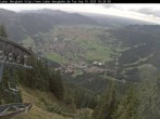 Archiv Foto Webcam Blick auf Oberammergau (Laber Bahn Bergstation) 12:00
