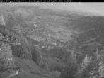 Archiv Foto Webcam Blick auf Oberammergau (Laber Bahn Bergstation) 05:00