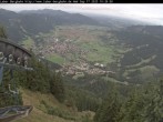 Archiv Foto Webcam Blick auf Oberammergau (Laber Bahn Bergstation) 09:00
