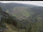 Archiv Foto Webcam Blick auf Oberammergau (Laber Bahn Bergstation) 15:00