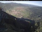 Archiv Foto Webcam Blick auf Oberammergau (Laber Bahn Bergstation) 08:00