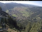 Archiv Foto Webcam Blick auf Oberammergau (Laber Bahn Bergstation) 15:00