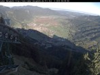 Archiv Foto Webcam Blick auf Oberammergau (Laber Bahn Bergstation) 08:00