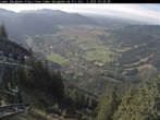 Archiv Foto Webcam Blick auf Oberammergau (Laber Bahn Bergstation) 15:00