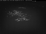 Archiv Foto Webcam Blick auf Oberammergau (Laber Bahn Bergstation) 23:00