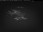 Archiv Foto Webcam Blick auf Oberammergau (Laber Bahn Bergstation) 01:00