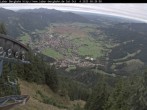 Archiv Foto Webcam Blick auf Oberammergau (Laber Bahn Bergstation) 07:00